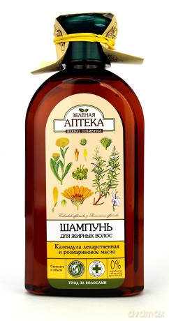 ELFA HAIR Szampon 350ml wł.tł Nagietek+Ol.rozmar.