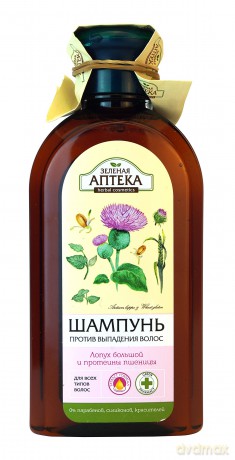 ELFA HAIR Szampon 350ml wł.wyp.Łopian+Pszenica