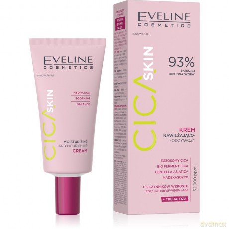 EVELINE CICA SKIN Krem nawilżająco-odżywczy 50ml