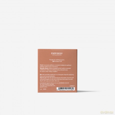 EVERYBODY London Aleksandra Sosfa puszek do aplikacji pudru