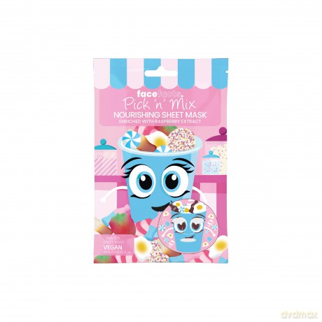 FACE FACTS Printed Maseczka w płacie odżywcza - Pick `n` Mix 20 ml
