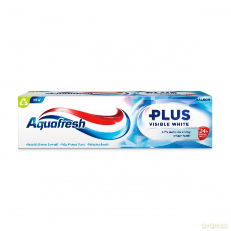 GSK AQUAFRESH Pasta PLUS VISIBLE WHITE 75ml
