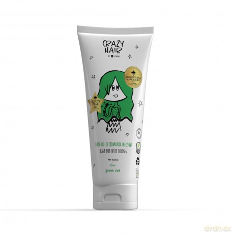 HISKIN Crazy Hair Baza do olejowania włosów - Green Tea (zielona herbata) 250 ml