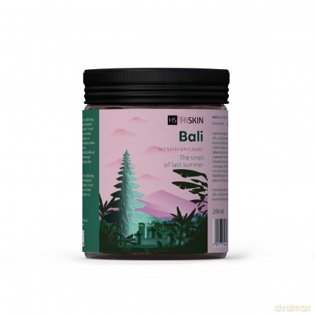 HISKIN Home Bali Świeca sojowa 200 ml