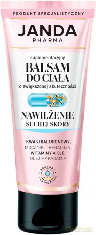 JANDA Pharma Suplementacyjny Balsam do ciała - nawilżenie suchej skóry 200 ml