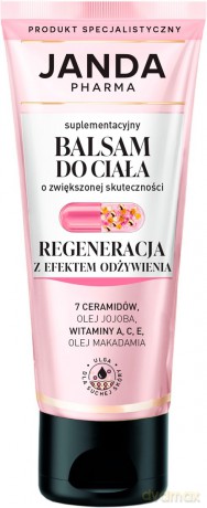 JANDA Pharma Suplementacyjny Balsam do ciała - regeneracja z efektem odżywienia 200 ml