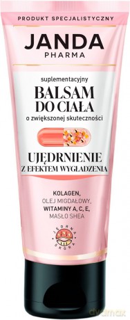 JANDA Pharma Suplementacyjny Balsam do ciała - ujędrnienie z efektem wygładzenia 200 ml
