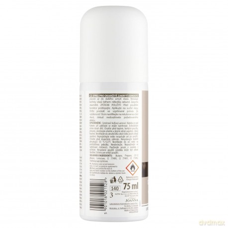 JOANNA Hair Retouch Spray do retuszu odrostów,siwizny i przerzedzonych włosów - Dark Brown 75 ml