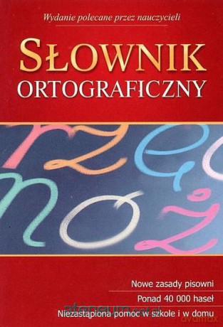Słownik ortograficzny kieszonkowy broszura GREG [KSIĄŻKA]