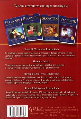 Słownik ortograficzny kieszonkowy broszura GREG [KSIĄŻKA]