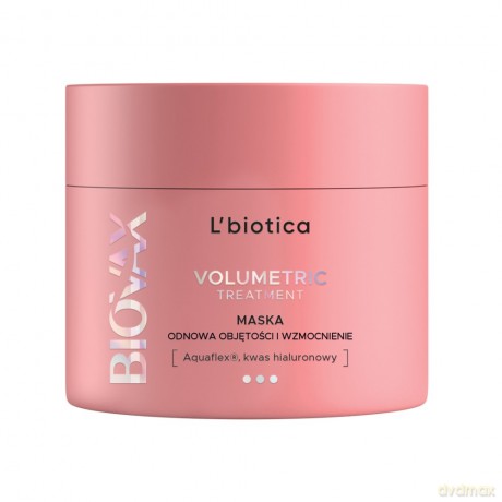 L`BIOTICA Biovax Volumetric Maska odnowa objętości i wzmocnienie 200 ml