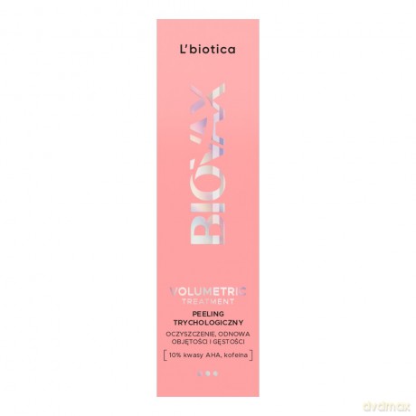 L`BIOTICA Biovax Volumetric Peeling trychologiczny - oczyszczenie, odnowa objętości i gęstości 100 ml
