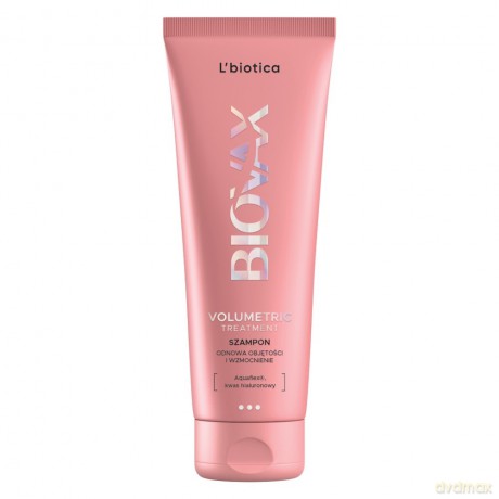 L`Biotica Biovax Volumetric Szampon odnowa objętości i wzmocnienie 200 ml