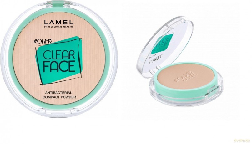 LAMEL Puder kompaktowy antybakt. OhMy Clear 401 6g