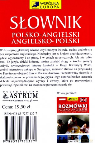 Słownik Polsko-Angielski, Angielsko-Polski [KSIĄŻKA]