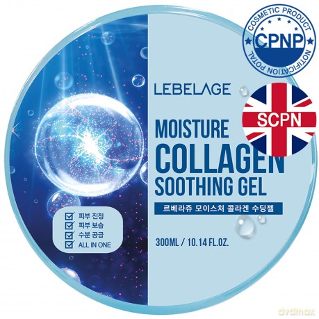 LEBELAGE Żel do twarzy i ciała Collagen Purity 100% 300 ml