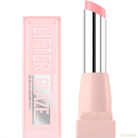 MAYBELLINE Lifter Glaze Pomadka - balsam olejkowy do ust nawilżający 002 Pink Drip 2,8 g