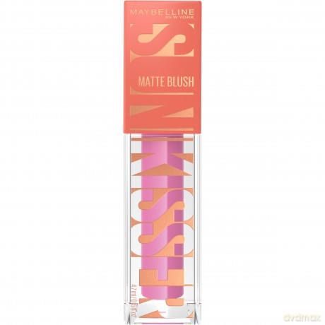 MAYBELLINE Sunkisser Hazy Matte Róż do policzków w płynie 32 Lilac Clouds 4,7 ml