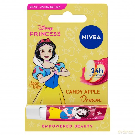 NIVEA Disney Princess Pielęgnująca pomadka do ust Candy Apple Dream Snow White - edycja limitowana 4.8 g
