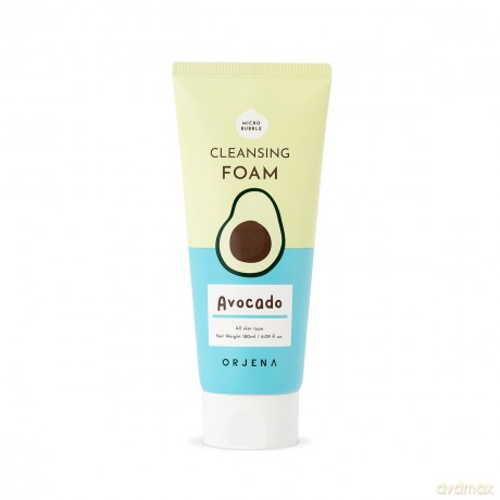 ORJENA Smile Day Pianka do mycia twarzy Avocado 180 ml