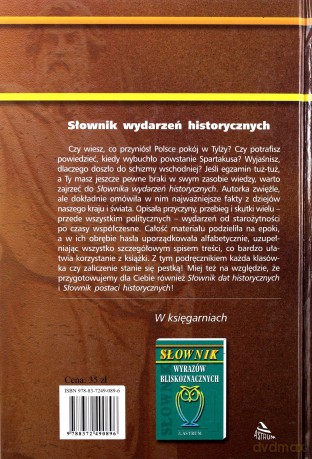Słownik wydarzeń historycznych [KSIĄŻKA]