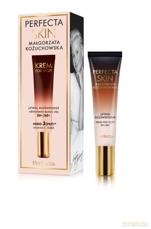 PERFECTA Skin Małgorzata Kożuchowska 50+/60+ Krem liftingująco-rozświetlający pod oczy i na powieki 15 ml