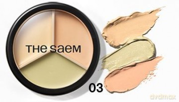 SAEM korektor CP Triple Pot 03 Correct Up Beige
