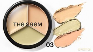 SAEM korektor CP Triple Pot 05 Dark Up Beige