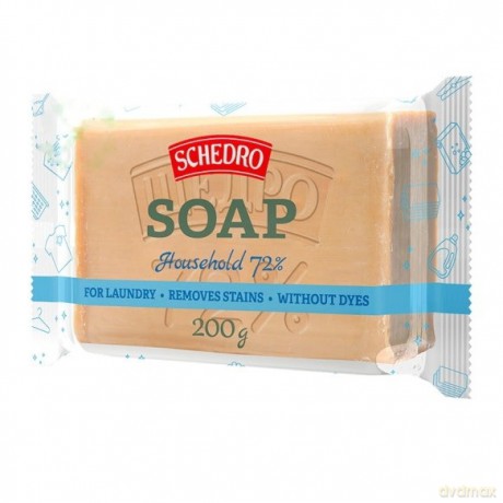SCHEDRO Mydło szare 72% (folia) 200 g