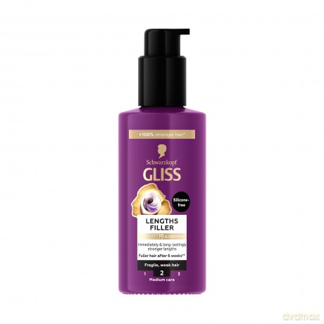 SCHWARZKOPF Gliss Full Hair Wonder Krem wypełniający do włosów delikatnych, osłabionych i pozbawionych objętości 100 ml