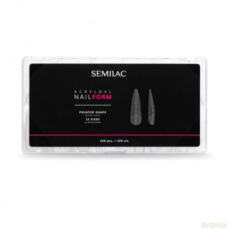 SEMILAC Acrylgel Nail Form Pointed Formy do akrylożelu 120 szt.