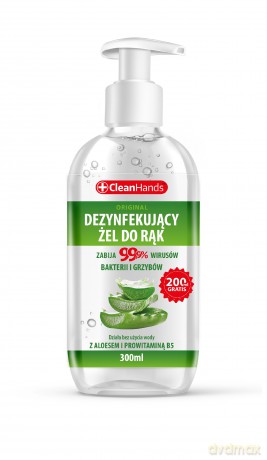 SWIT Clean Hands Antyb.Żel d/rąk Aloes+Provit.B5 3