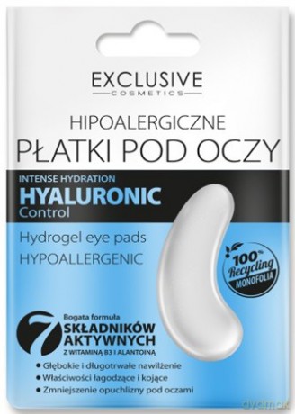 SWIT Exclusive Hipoalerg.Płatki p/oczy HYALURON 1p