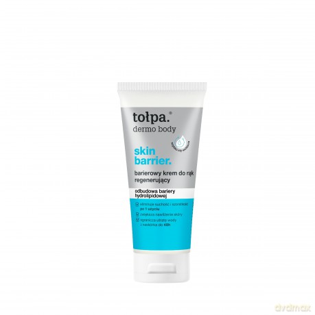 TOŁPA Dermo Body Skin Barrier Barierowy Krem do rąk regenerujący - odbudowa bariery hydrolipidowej 60 ml