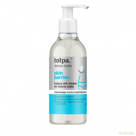 TOŁPA Dermo Body Skin Barrier Kojący Żel-olejek do mycia ciała - odbudowa bariery hydrolipidowej 300 ml