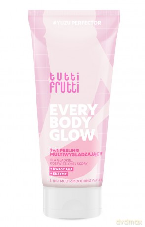 TUTTI FRUTTI Everybody Glow 3w1 Peeling multiwygładzający 200 ml