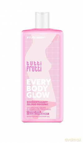 TUTTI FRUTTI Everybody Glow Rozświetlający żel pod prysznic 400 ml