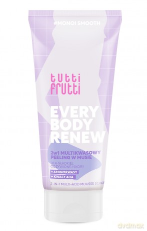 TUTTI FRUTTI Everybody Renew 2w1 Multikwasowy peeling w musie 200 ml