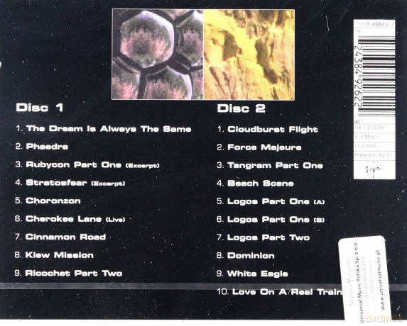 Tangerine Dream: Dream Sequence (Best Of Compilation) [2CD]
