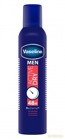 VASELINE Men Active Dry Antyperspirant dla mężczyzn 250 ml