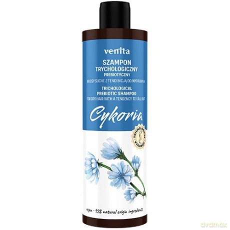 VENITA Trichological Formula Szampon trychologiczny do włosów suchych z tendencją do wypadania - Cykoria 300 ml