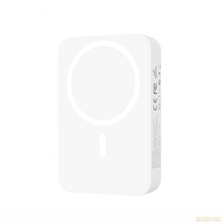 BWOO Power bank 20W 10000 mAh, biały