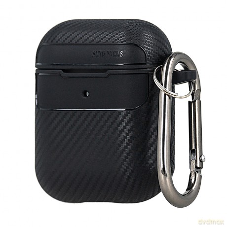 Etui Carbon do Airpods 4 z ANC czarne