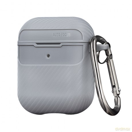 Etui Carbon do Airpods 4 z ANC szare