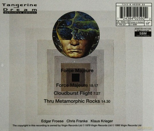 Tangerine Dream: Force Majeure [CD]