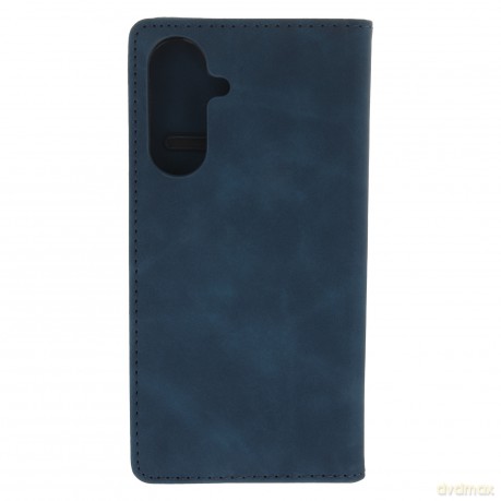 Etui Smart Suede do Samsung Galaxy A36 5G granatowe