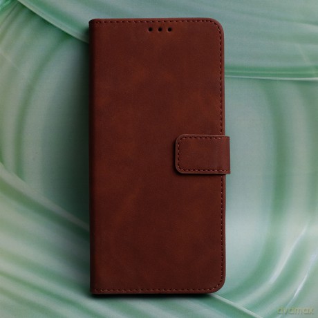 Etui Smart Velvet do Samsung Galaxy A56 5G brązowe