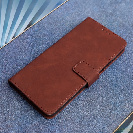Etui Smart Velvet do Samsung Galaxy A56 5G brązowe