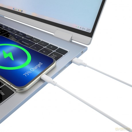 Forever kabel recycling USB-A - Lightning 1,5m 2,4A KR12-AL-00 biały