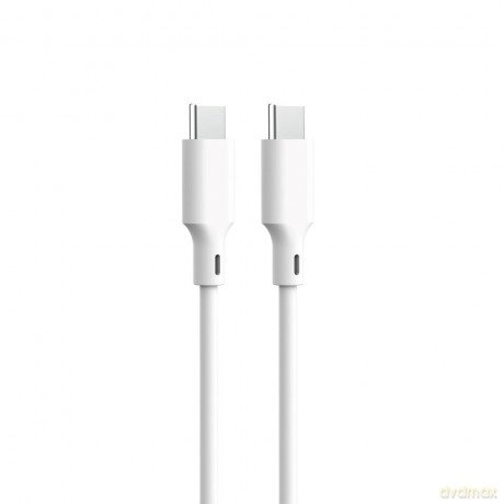 Forever kabel recycling USB-C - USB-C 1,5m 3A KR60-CC-00 biały